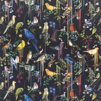 Birds Sinfonia Fabric - Crepuscule