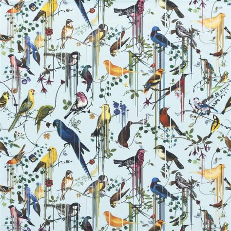 Christian Lacroix Histoires Naturelle Fabrics Birds Sinfonia Fabric - Source - FCL7024/04 - Image 1