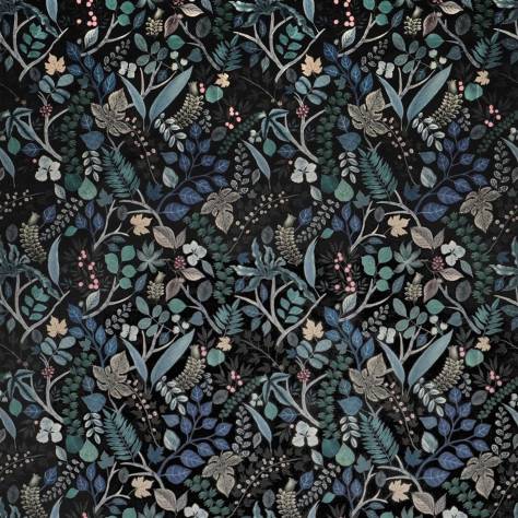Christian Lacroix Paradis Barbares Fabrics Cueillette Soft Fabric - Foret - FCL7038/01