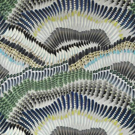 Christian Lacroix LOdyssee Fabrics and Wallpapers Soft Prete-Moi Ta Plume Fabric - Printemps - FCL7050/01 - Image 1