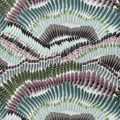 Christian Lacroix LOdyssee Fabrics and Wallpapers Prete-Moi Ta Plume Fabric - Bourgeon - FCL7051/02 - Image 1