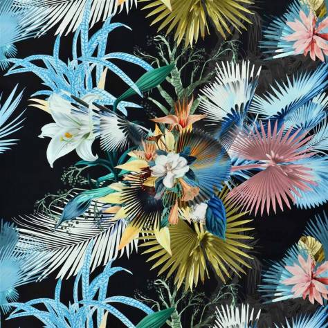 Christian Lacroix LOdyssee Fabrics and Wallpapers Oiseau De Bengale Fabric - Marais - FCL7052/02