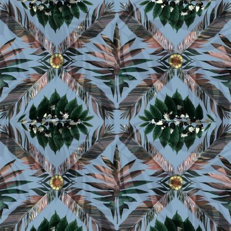 Christian Lacroix Maison Utopia Fabrics Feather Park Fabric - Ruisseau - FCL7064/02 - Image 1