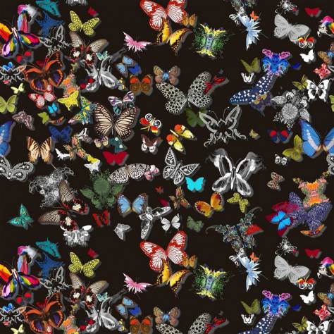 Christian Lacroix Maison Utopia Fabrics Butterfly Parade Soft Fabric - Oscuro - FCL7068/01 - Image 1