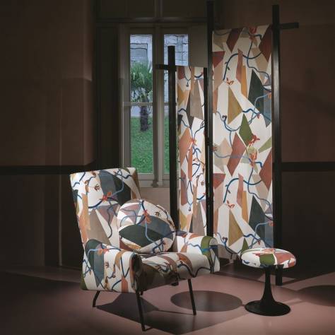 Christian Lacroix Pele-Mele Fabrics Cotillons Fabric - Mosaique - FCL7079/01