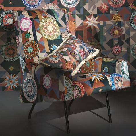 Christian Lacroix Pele-Mele Fabrics Trinquetaille Fabric - Terre Cuite - FCL7080/01