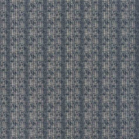 William Yeoward Library III Fabrics Seborga Fabric - Indigo - FWY2397/10 - Image 1