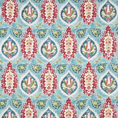 William Yeoward Delcia Fabrics Sabra Fabric - Peacock - FWY8032/01 - Image 1