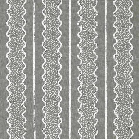 William Yeoward Delcia Fabrics Jasham Fabric - Slate - FWY8033/02