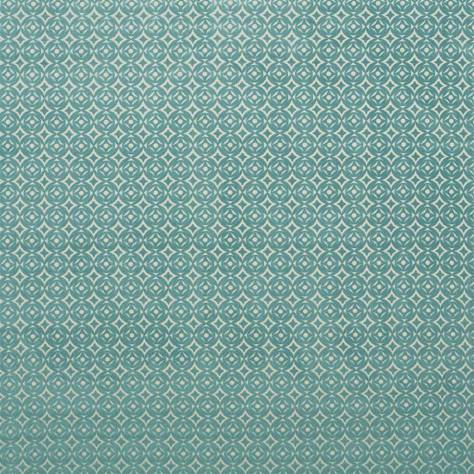 William Yeoward Delcia Fabrics Brocatello Fabric - Aqua - FWY8034/03