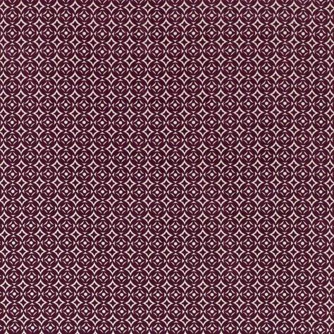 William Yeoward Delcia Fabrics Brocatello Fabric - Mulberry - FWY8034/07