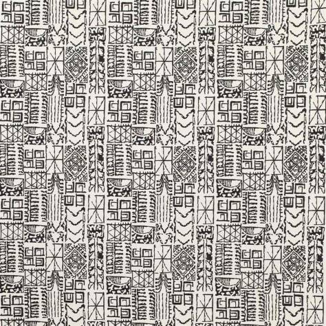 William Yeoward Delcia Fabrics Galletta Fabric - Charcoal - FWY8038/01