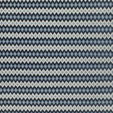 William Yeoward Delcia Fabrics Perzina Fabric - Midnight - FWY8039/01