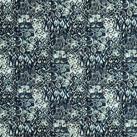 William Yeoward Florian Fabrics Pearlo Fabric - Indigo - FWY8048/01