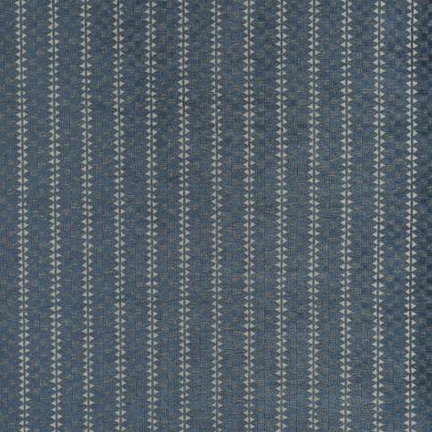 William Yeoward Florian Fabrics Alzara Fabric - Indigo - FWY8053/01