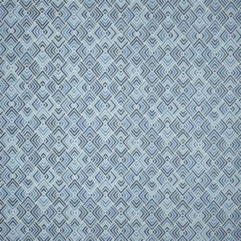 William Yeoward Palenque Fabrics Mitla Fabric - Ocean - FWY8065/02 - Image 1