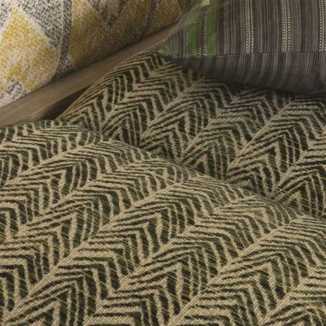 William Yeoward Banjara Fabrics Malia Fabric - Grass - FWY8085/04