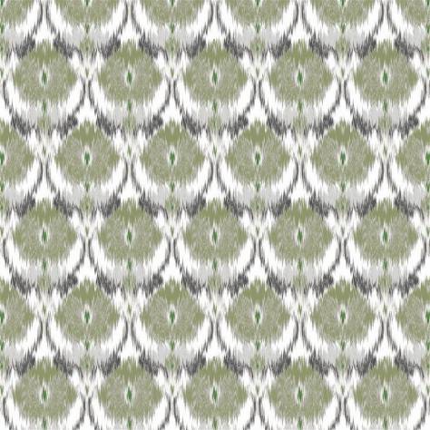 William Yeoward Banjara Fabrics Bandha Fabric - Forest - FWY8078/02 - Image 1