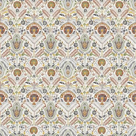 William Yeoward Banjara Fabrics Lustleigh Fabric - Spice - FWY8077/04