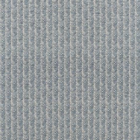 William Yeoward Banjara Fabrics Malia Fabric - Indigo - FWY8085/01 - Image 1