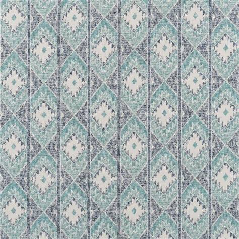 William Yeoward Banjara Fabrics Nizhoni Fabric - Peacock - FWY8079/02