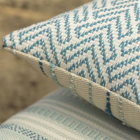 William Yeoward Cuzcita Outdoor Fabrics Zadorra Fabric - Ocean - FWY8101/03 - Image 2