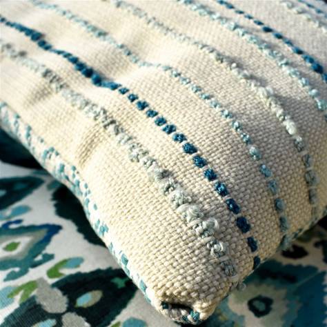 William Yeoward Cuzcita Outdoor Fabrics Saldes Fabric - Ocean - FWY8102/03