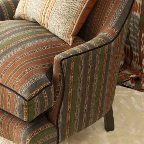 William Yeoward Pensthorpe Fabrics Almacan Fabric - Grass - FWY8051/05 - Image 4