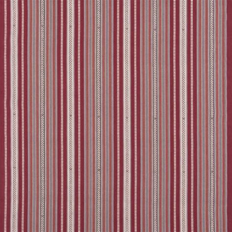 William Yeoward Pensthorpe Fabrics Irene Fabric - Rouge - FWY8093/01 - Image 1