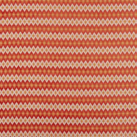 William Yeoward Pensthorpe Fabrics Perzina Fabric - Blood Orange - FWY8039/09 - Image 1