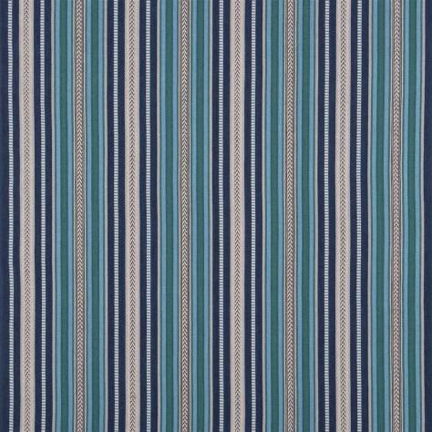 William Yeoward Pensthorpe Fabrics Irene Fabric - Ocean - FWY8093/03 - Image 1