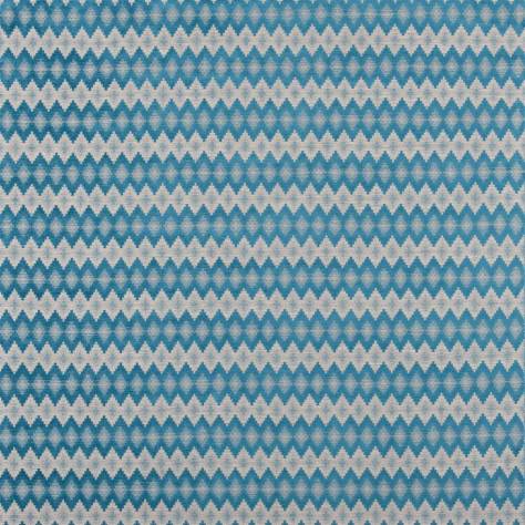 William Yeoward Pensthorpe Fabrics Perzina Fabric - Ocean - FWY8039/08