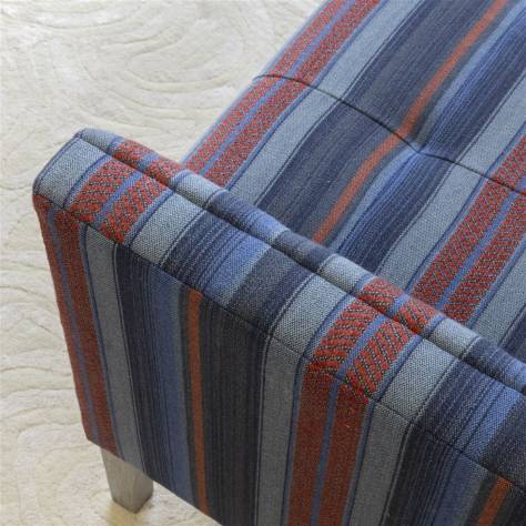 William Yeoward Pensthorpe Fabrics Imogen Fabric - Indigo - FWY8095/01