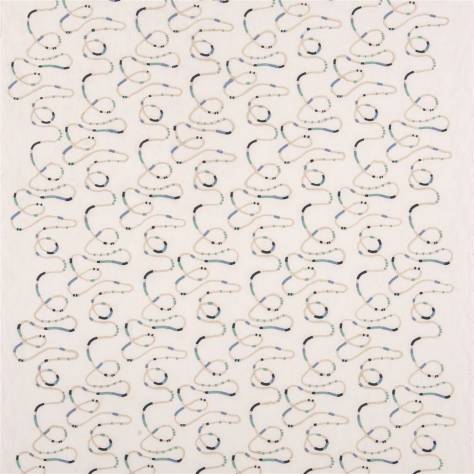 William Yeoward Pensthorpe Fabrics Eden Fabric - Ocean - FWY8097/02