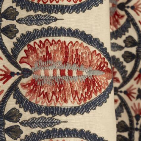 William Yeoward Pensthorpe Fabrics Hatfield Fabric - Rouge - FWY8098/02 - Image 4
