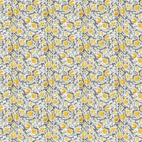 William Yeoward Pensthorpe Fabrics Lechlade Fabric - Saffron - FWY8090/01