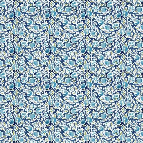 William Yeoward Pensthorpe Fabrics Lechlade Fabric - Ocean - FWY8090/04