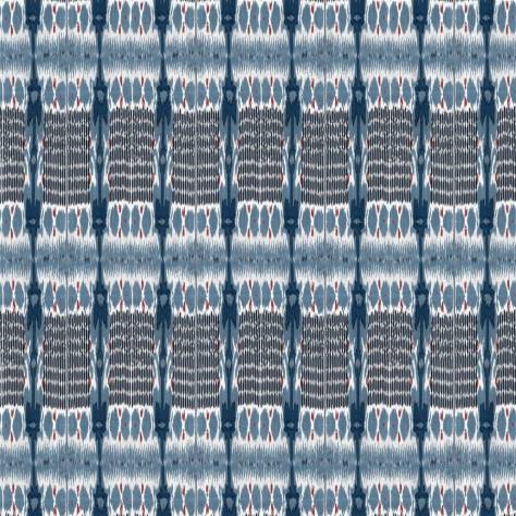 William Yeoward Pensthorpe Fabrics Lembata Fabric - Indigo - FWY8092/04 - Image 1