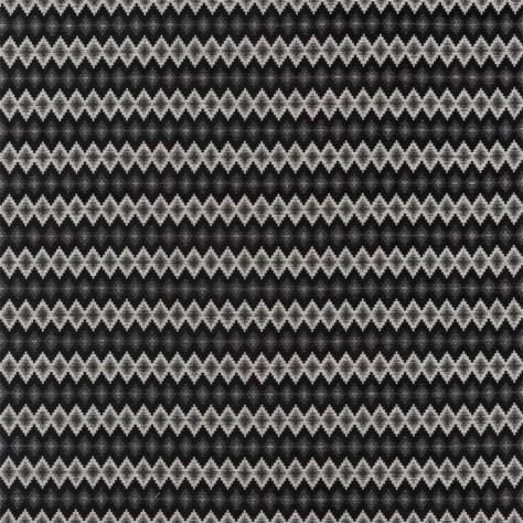 William Yeoward Khotan Fabrics Perzina Fabric - Noir - FWY8039/11