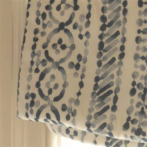 William Yeoward Khotan Fabrics Sashiko Fabric - Denim - FWY8123/01 - Image 3