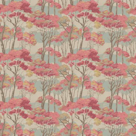 Linwood Fabrics Omega Prints Velvet Arboreal Fabric - Cloud - LF2100FR/001