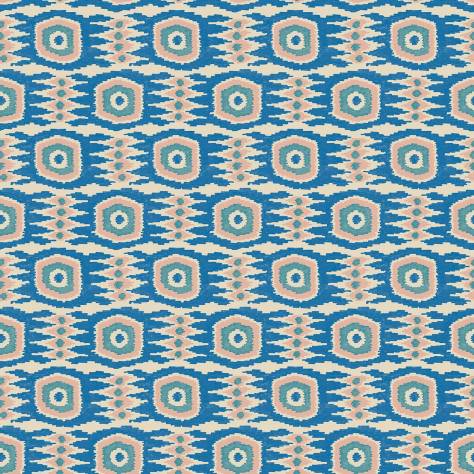 Linwood Fabrics Omega Prints Velvet Casper Fabric - Persian - LF2106FR/008 - Image 1