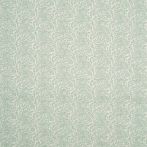 Linwood Fabrics Arcadia Prints Fabrics Torosay Fabric - Duck Egg - LF1819C/004 - Image 1