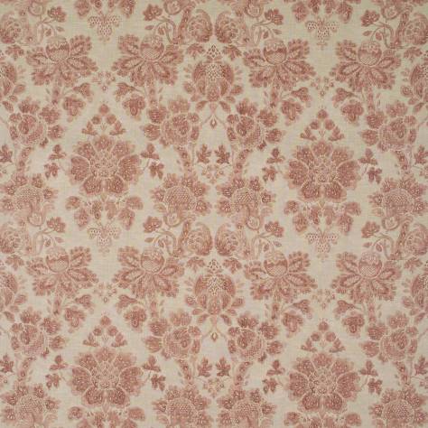 Linwood Fabrics Arcadia Prints Fabrics Cranbourne Fabric - Rhubarb Compote - LF1820C/002
