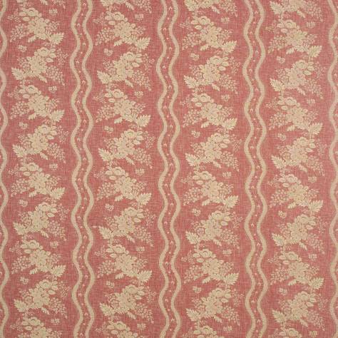 Linwood Fabrics Arcadia Prints Fabrics Arley Fabric - Raspberry Fool - LF1821C/003
