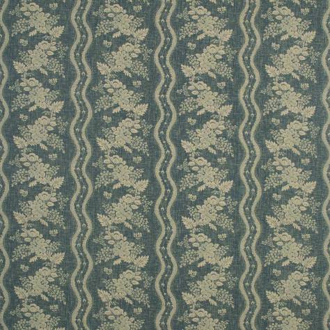 Linwood Fabrics Arcadia Prints Fabrics Arley Fabric - Fish Pond - LF1821C/006 - Image 1