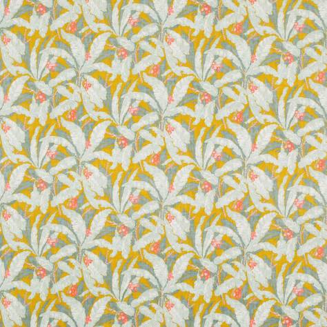 Linwood Fabrics Tango Prints Tropicana Fabric - Ochre - LF1981C/001