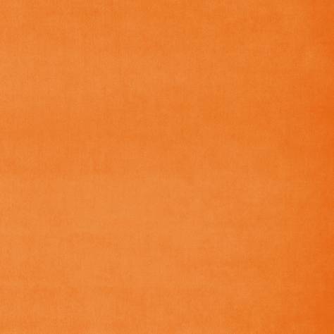 Linwood Fabrics Omega I and II Velvet  Omega Fabric - Orange - LF1498C/018 - Image 1