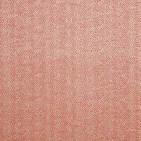 Linwood Fabrics Lars Fabrics Lars Geometric Fabric - Scarlet - LF1950FR/010