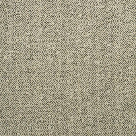 Linwood Fabrics Lars Fabrics Lars Geometric Fabric - Charcoal - LF1950FR/020